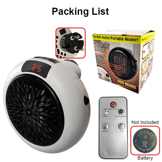 Mini Electric Wall Socket Heater