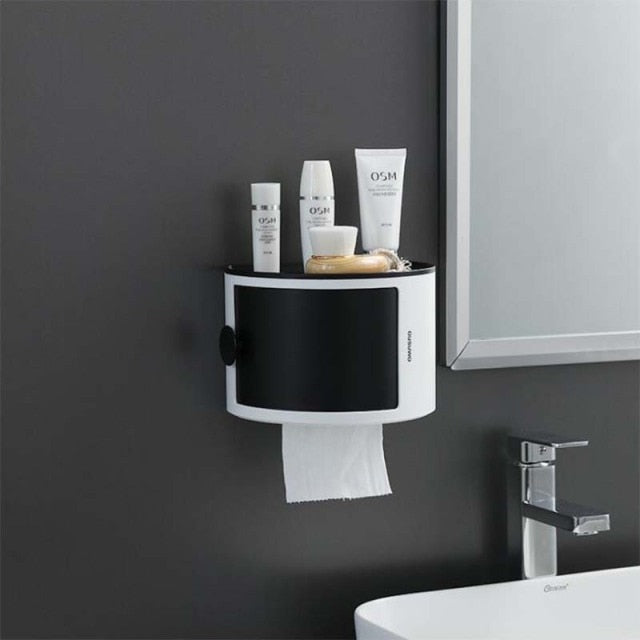 Waterproof Multi-Layer Toilet Paper Holder Shelf