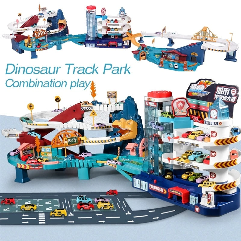 Adventure Parking Lot Racing Car Toys