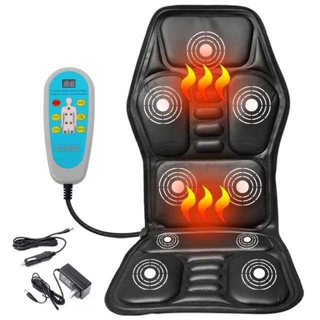 Electric Portable Heating Cushion Car Massager