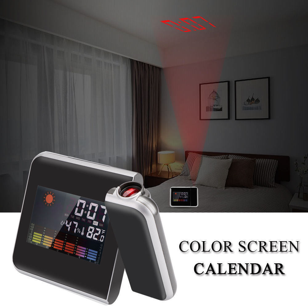 Creative Digital Projector Alarm Clock