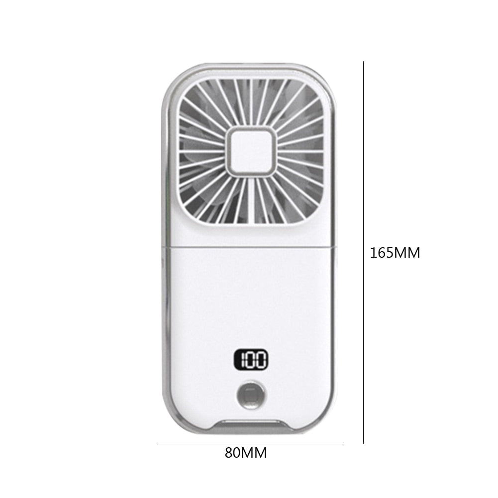 Portable Rechargeable Magic Phone Holder Cooling Fan