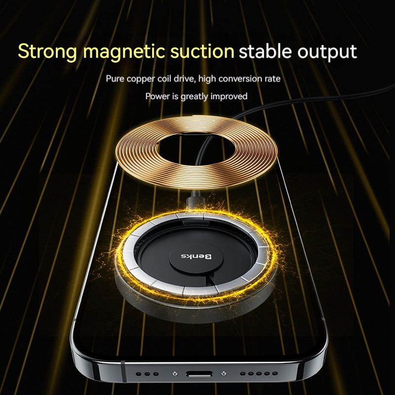 Transparent Ultimate Magnetic Wireless Fast Charger