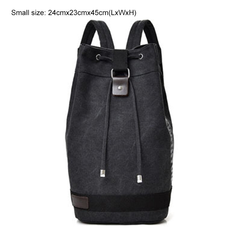 Nomad Friendly Canvas Bucket Bag Backpack