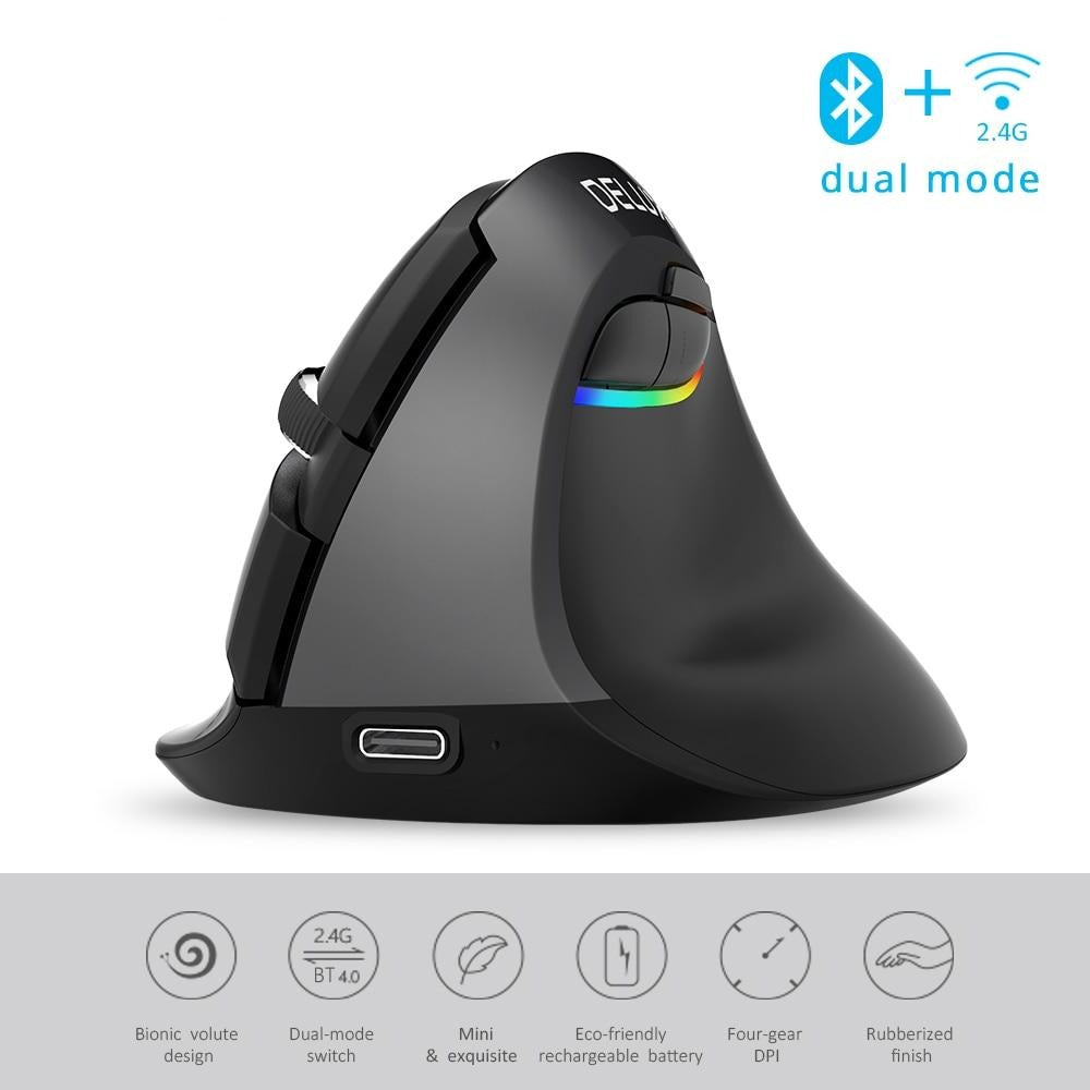 Mini Wireless Silent Ergonomic Mouse