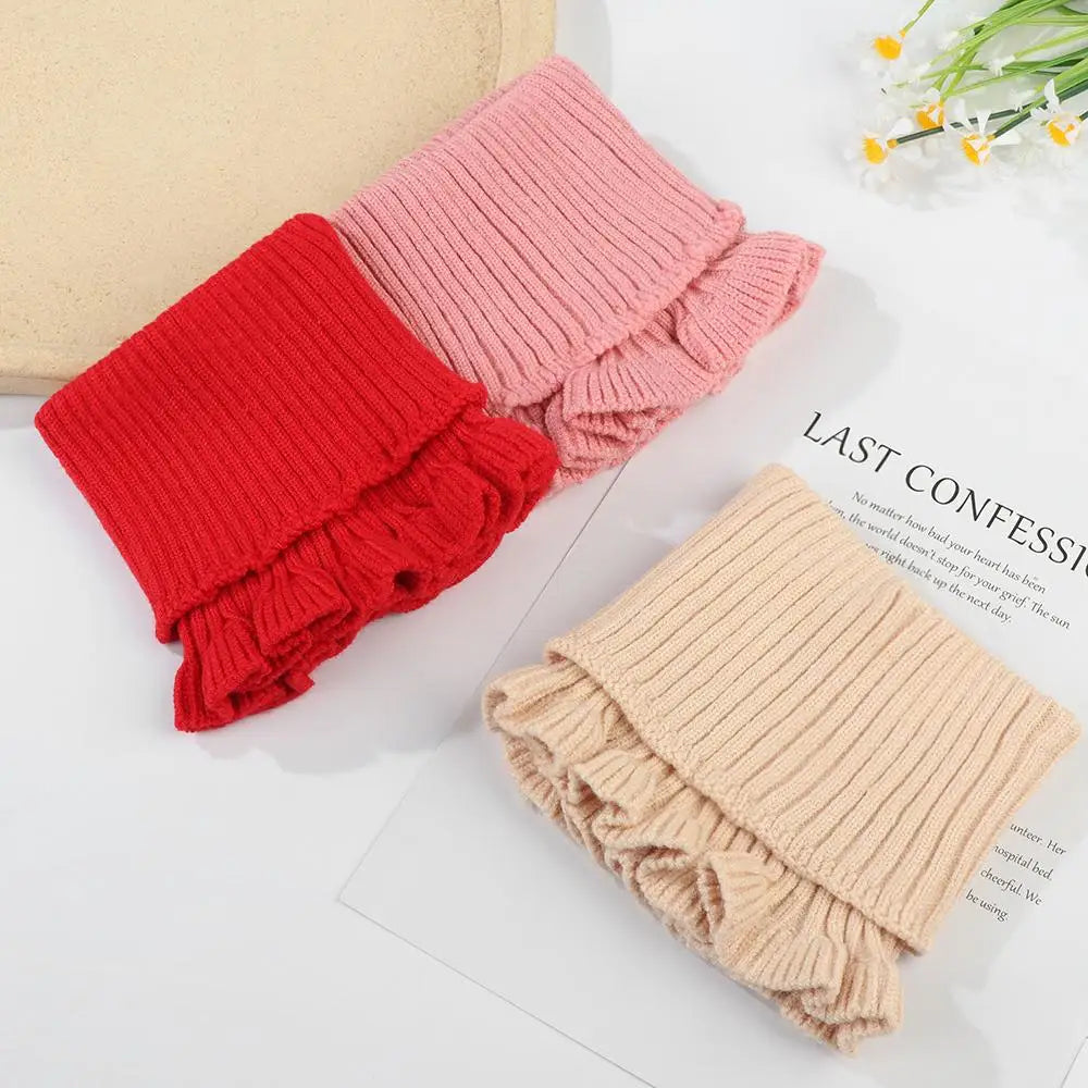 Cozy Knit Detachable Turtleneck Collar Scarf