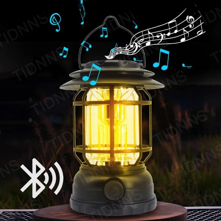 Bluetooth Camping Stepless Dimming Speaker Lantern