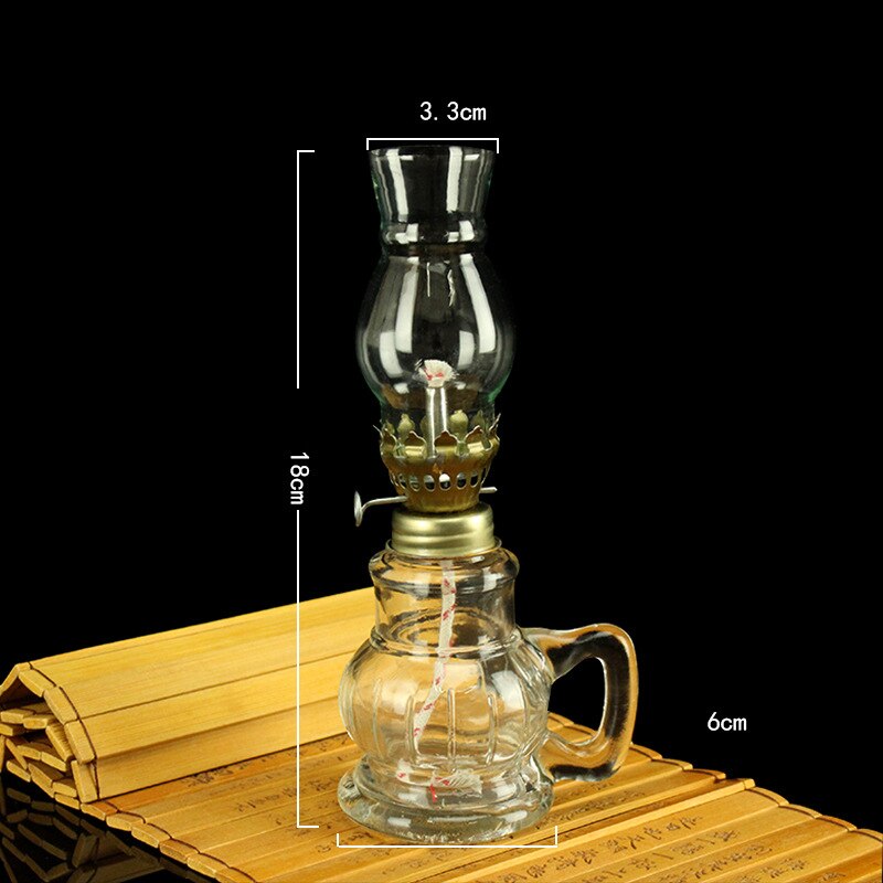 Vintage Kerosene Oil Lamp