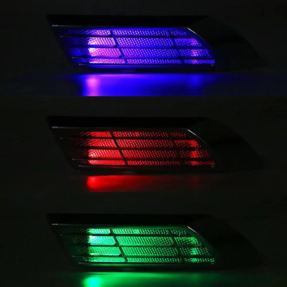 Solar Decorative LED Car Body Tail Light