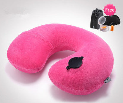 Inflatable travel Neck Pillow