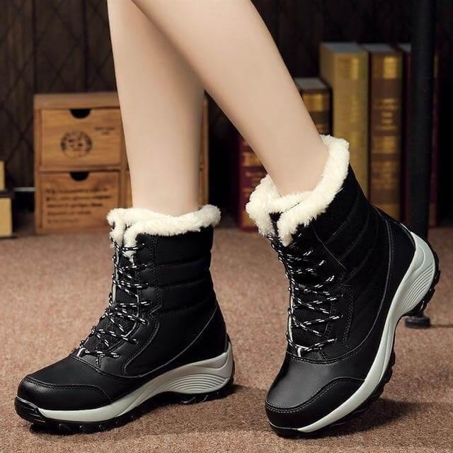 Thick Warm Waterproof Modern Winter Boots for Women