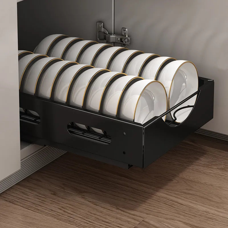 Under the Cabinet Smart Dish Organizer Rack