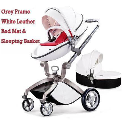 Luxury Baby Stroller High Land-Scape Baby Stroller 3 in 1 Fashion Pram European Carriage