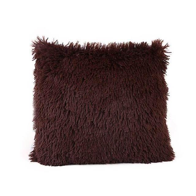 Puffy Fuzzy Hairy Pillow Cases