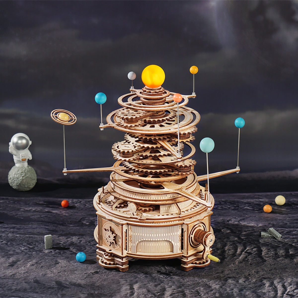 Solar System Intergalactic DIY Wooden Toy