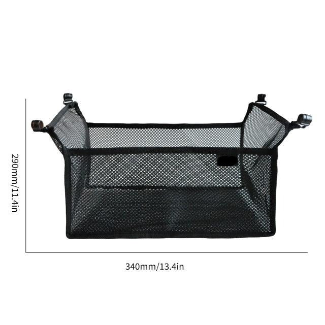 Portable Folding Table Storage Net Shelf