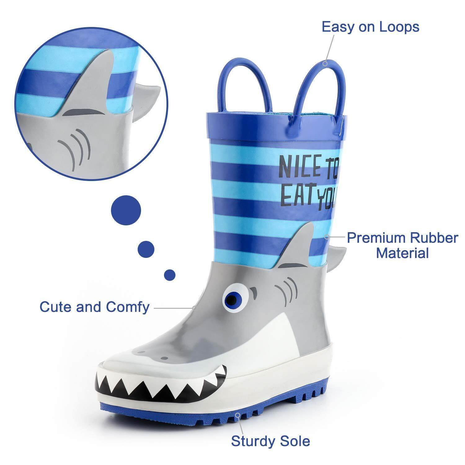 Waterproof Children's Cartoon Rubber Boots