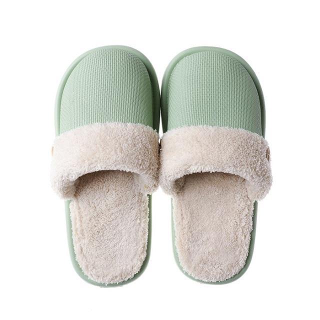 Lightweight Washable Comfy Plush Slippers