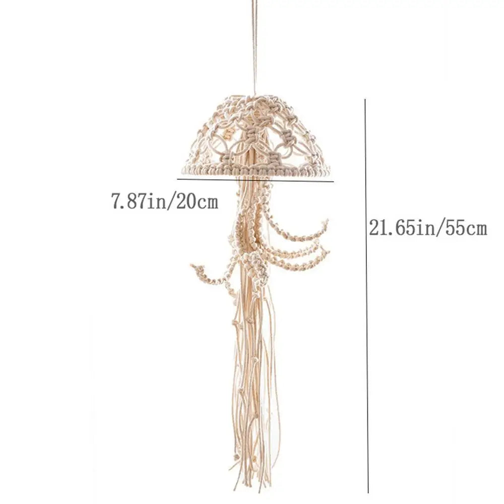 Artistic Jellyfish Dream Catcher Handmade Lamp