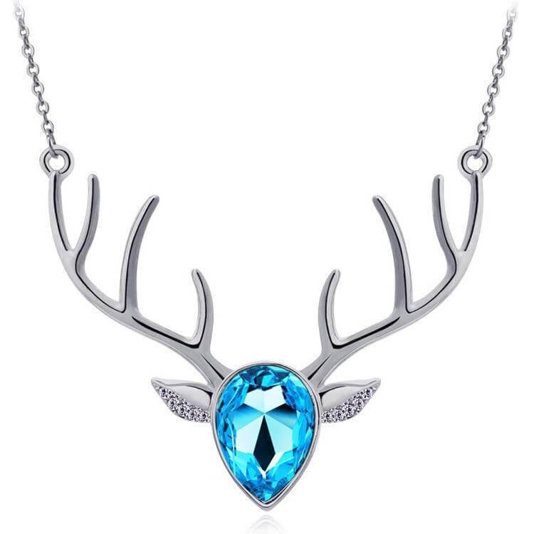 Christmas Elk Necklace