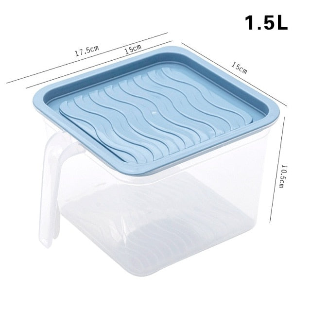 Stackable Refrigerator Transparent Storage Box