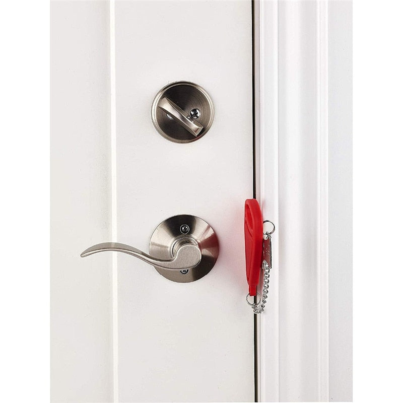 Portable Travel Door Stopper Lock