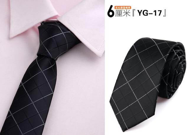 Designers Fashion Dot Striped Plaid neck Tie