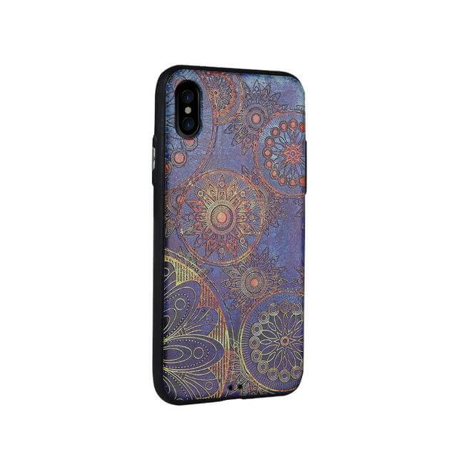 High Quality 3D Relief Print Soft Iphone X Case