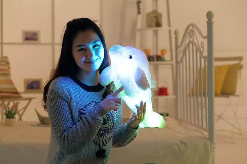 Creative Luminous Light-up Plush Dolphin