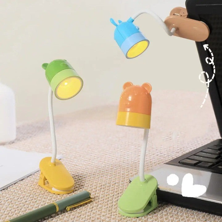 Portable Mini Clip-on LED Reading Lamp