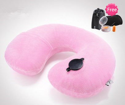 Inflatable travel Neck Pillow