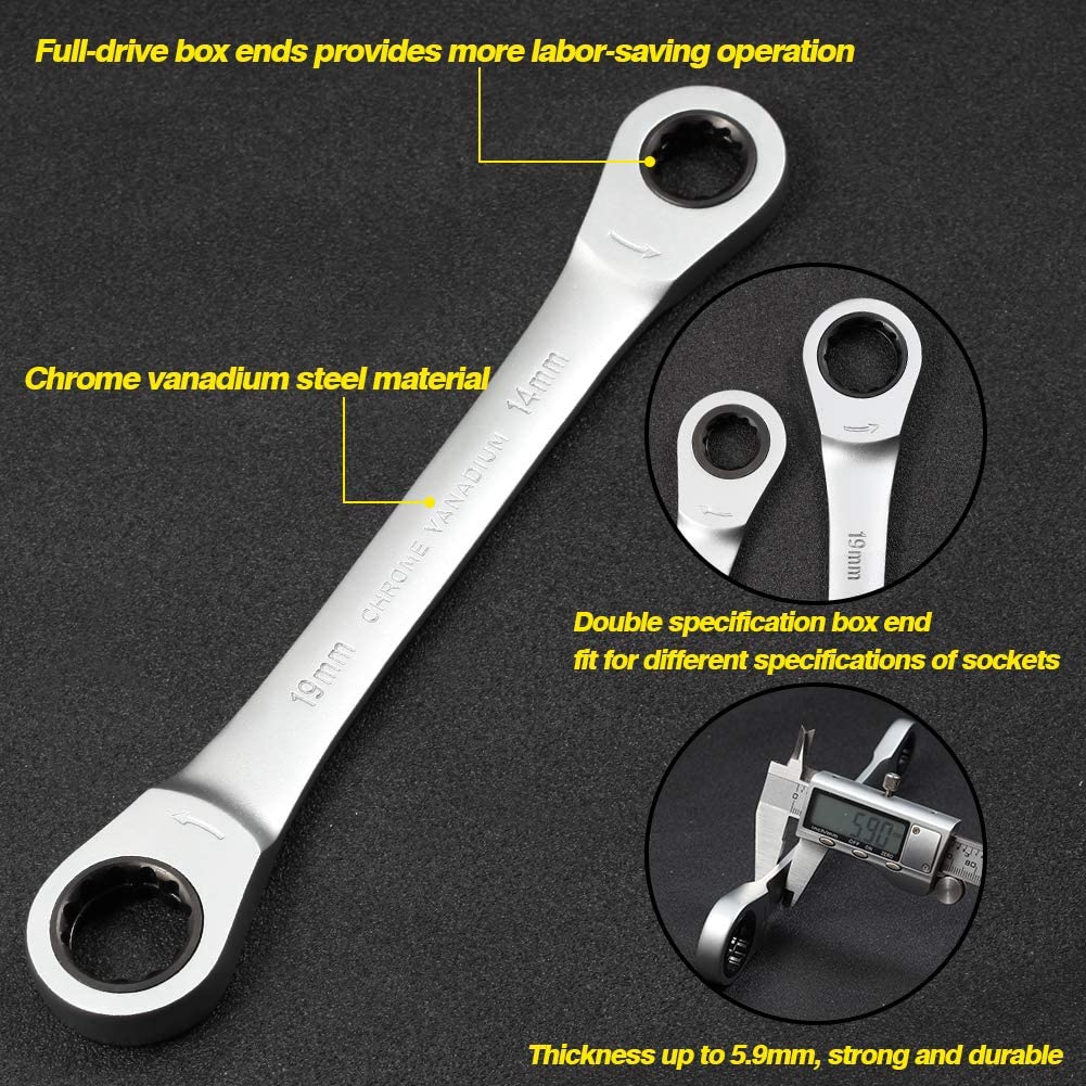 Ratchet-Tastic Master Multitool Wrench Set