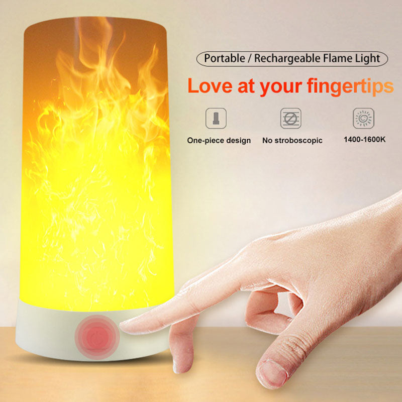 Gravity USB Flameless Night Lamp