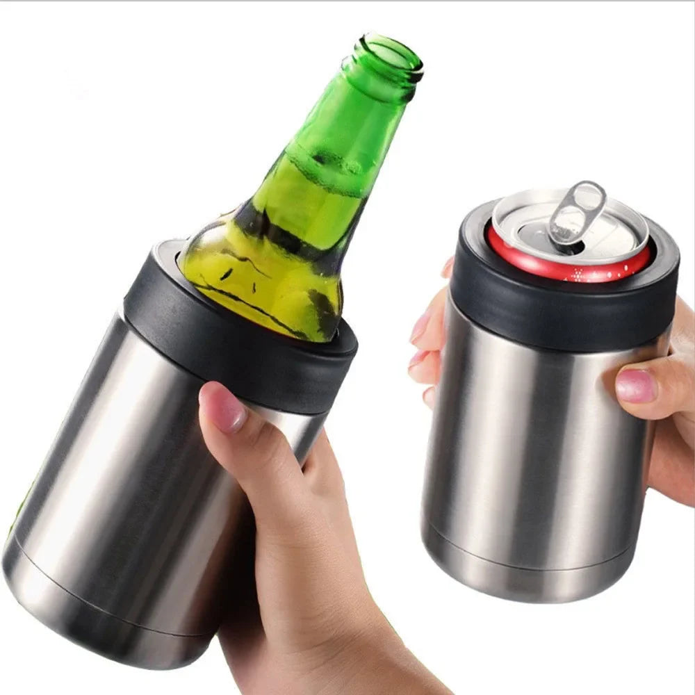 Double Premium Stainless Steel Layer Bottle Cooler