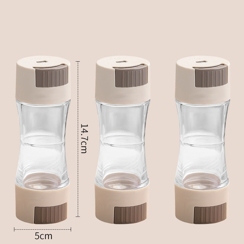 Double Head Sealed Seasoning Saver Dispenser