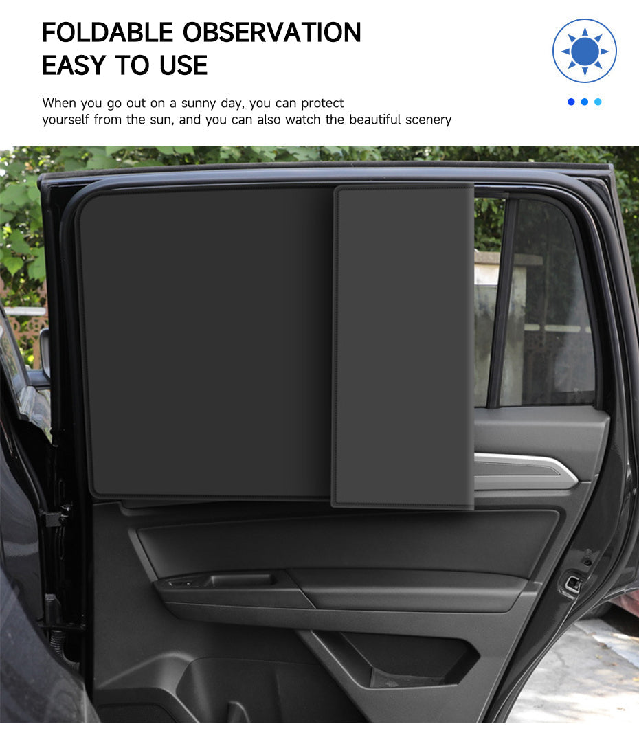 Universal Anti-UV Sunshade Car Window Curtains