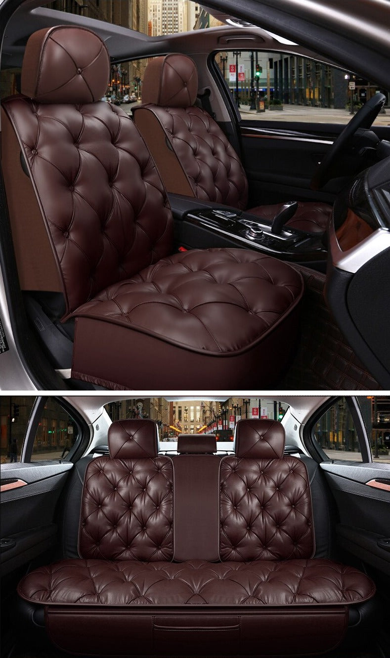 Luxurious Ride Leather Car Seat Cover