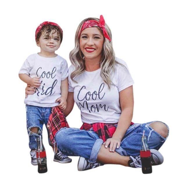 Cool Mommy and Daughter Tshirt