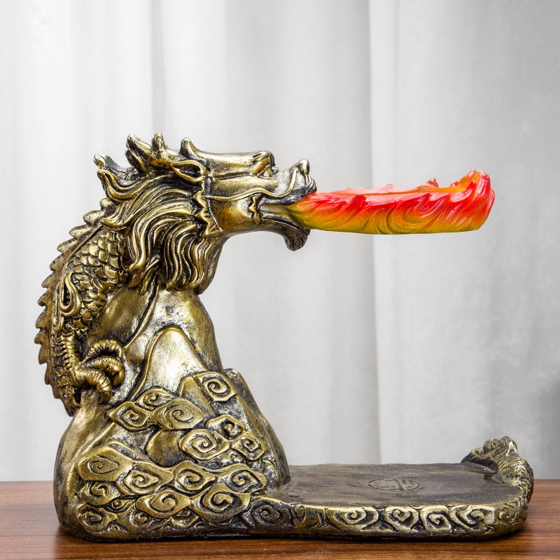 Mystic Golden Dragon Teapot