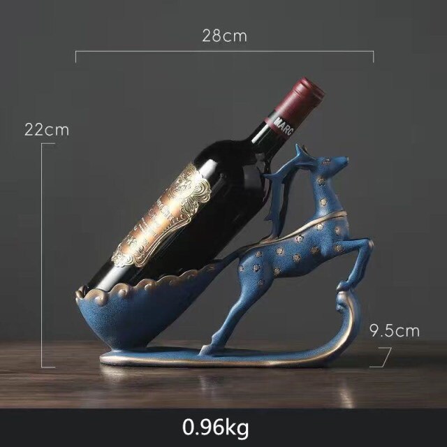 Modern Family Figurines Wine Holder