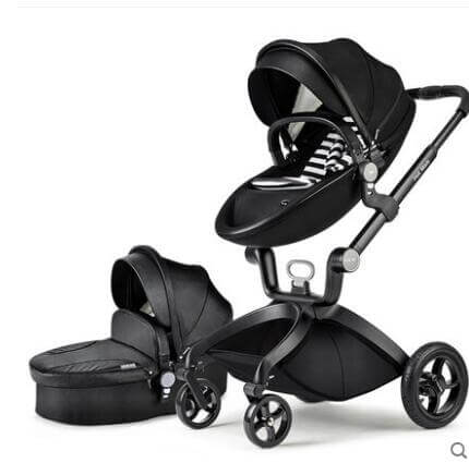 Luxury Baby Stroller High Land-Scape Baby Stroller 3 in 1 Fashion Pram European Carriage