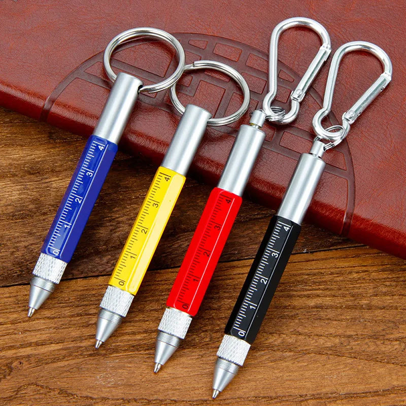 6in1 Pocket Pro Multi-Pen Tool Kit Keychain