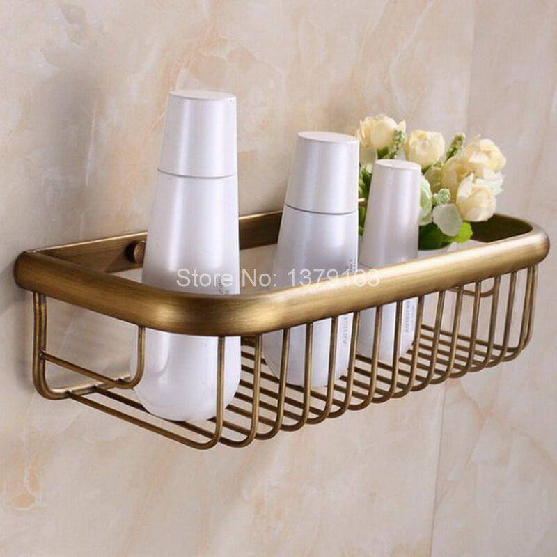 Vintage Retro Antique Wall Bathroom Kitchen Basket