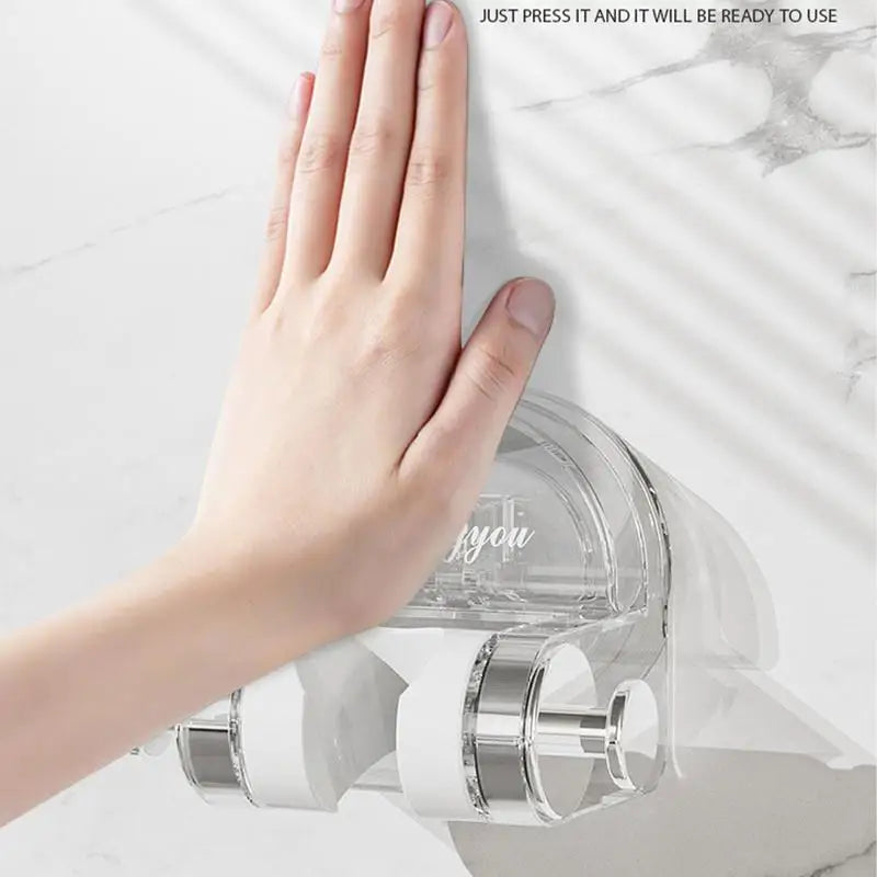 Wall-Mounted Ultra Suction Shower Head Holder