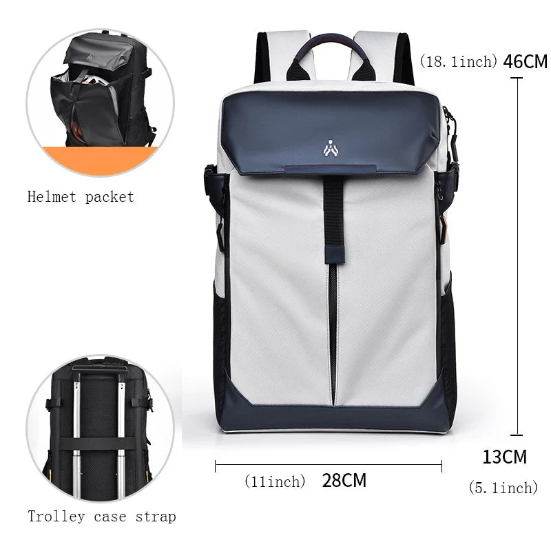 Multi-Compartment Urban Life Travel Backpack