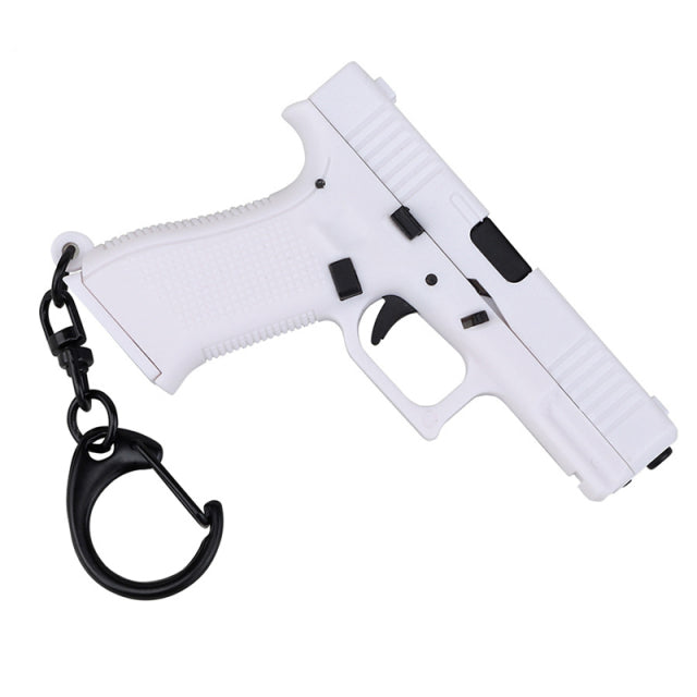 Mini Toy Pistol Shape Keychain