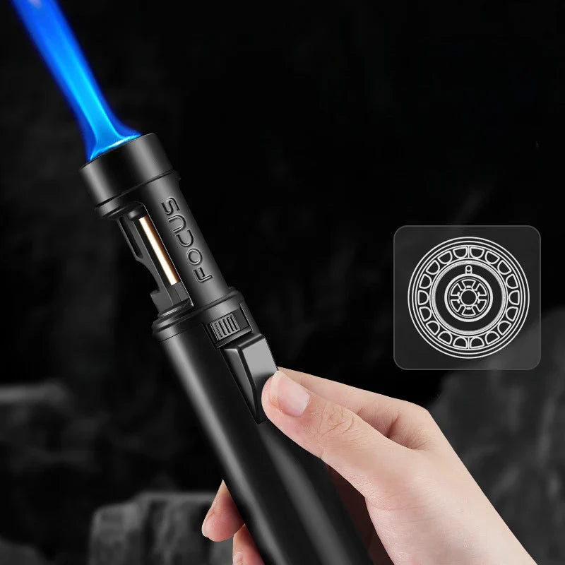 Portable Handheld Windproof Butane Torch Lighter