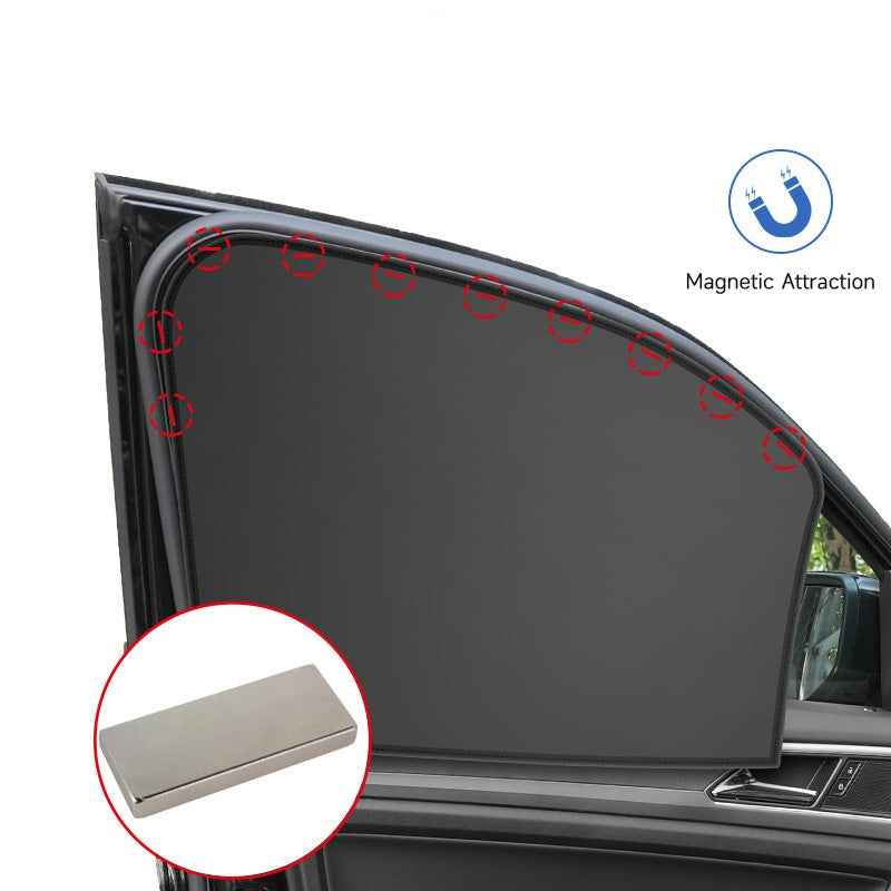 Universal Anti-UV Sunshade Car Window Curtains