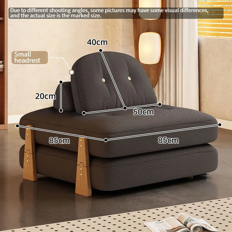 Foldable Tatami Pull-Out Chic Comfy Sofa  Bed