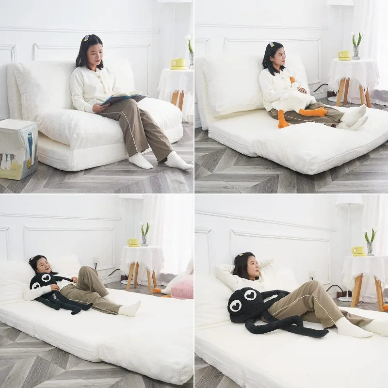 Compact Japanese Style Mattress Foldable Futon Sofa